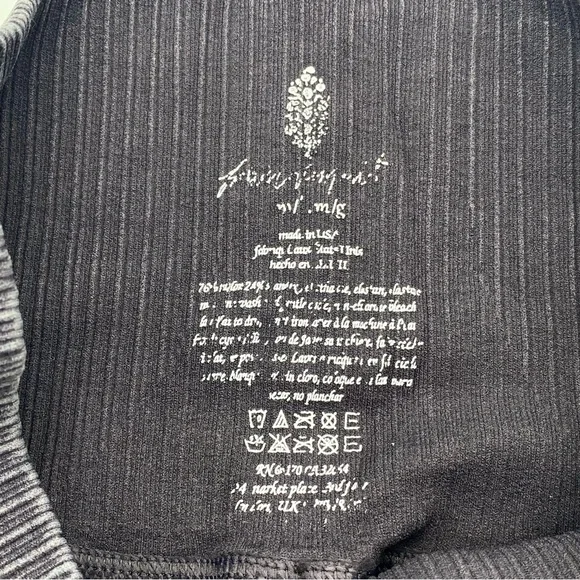 NEW Free People High-Rise 7/8 Length Good Karma Leggings, M/LG - Picture 12 of 14